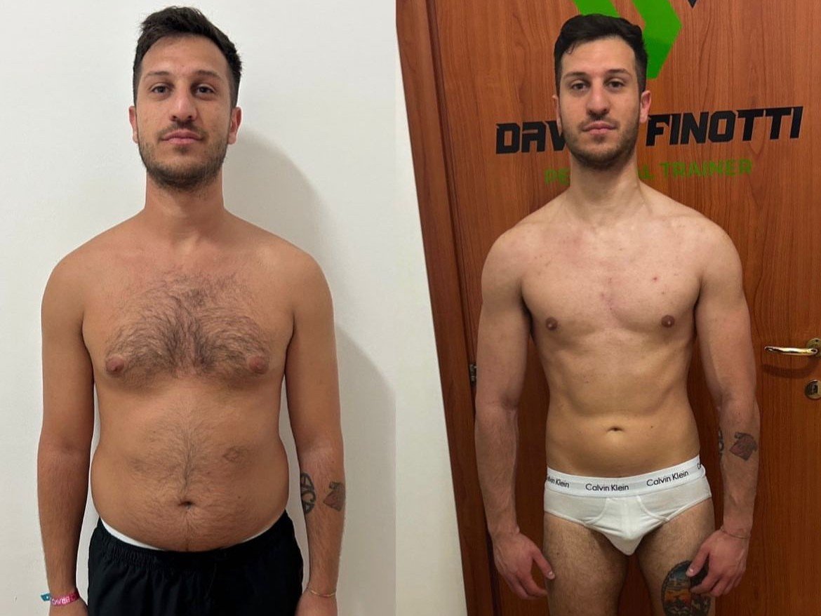 Trasformazione cliente – ricomposizione corporea maschile